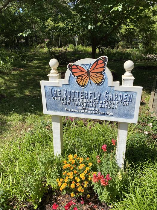 Butterfly Garden Sign
