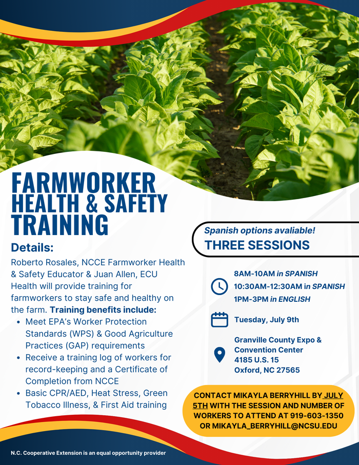Farmworker Health & Safety Training