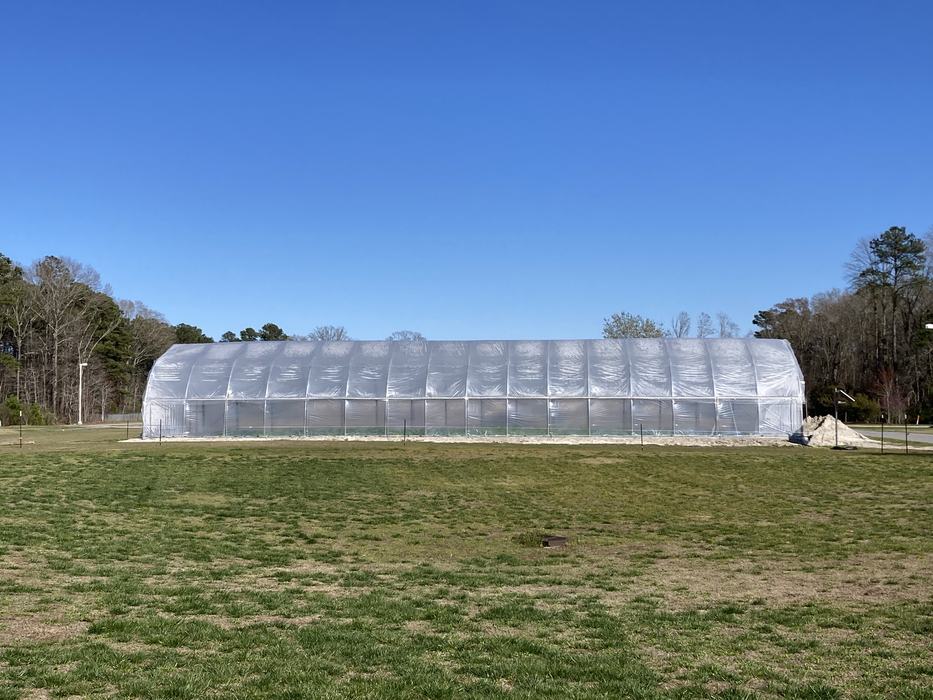 High Tunnel Lengthwise view