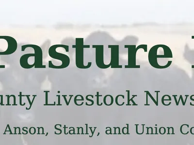 The Pasture Post — Tri-County Livestock Newsletter over faded cattle background