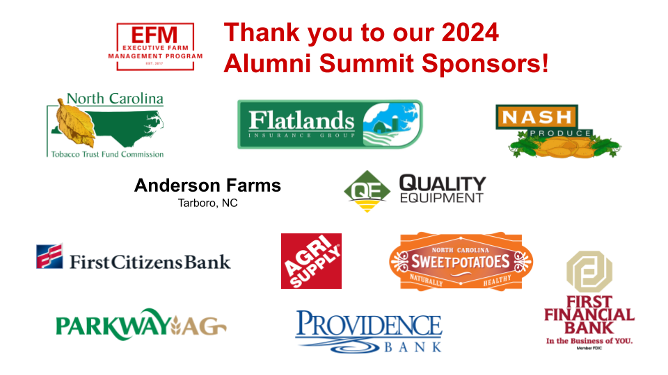 2024 Alumni Summit Sponsors
