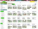 North Carolina Extension Gardener Plant Toolbox webpage showing plant list thumbnails and filters