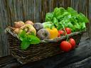 vegetables in a basket