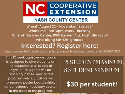 homeschool course offering flyer