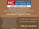 homeschool course offering flyer