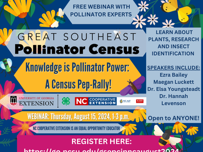 Knowledge is Pollinator Power webinar promotion