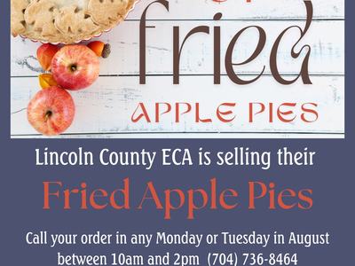 ECA Fried Apple Pie flyer