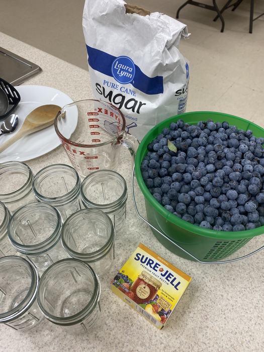 blueberry jam 