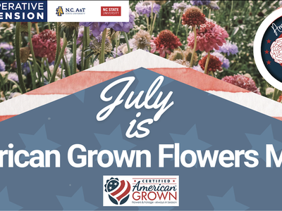 July is American Grown Flowers Month