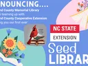 Announcing: Scotland County Memorial Library and NC State Extension Seed Library