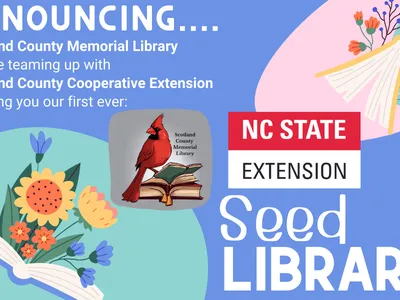 Announcing: Scotland County Memorial Library and NC State Extension Seed Library