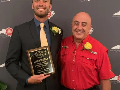 Adam Formella and Dr. Rich Bonano