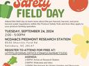 Produce Safety Field Day — Sept 24, 2024, 2–5PM, NCDA&CS Piedmont Research Station