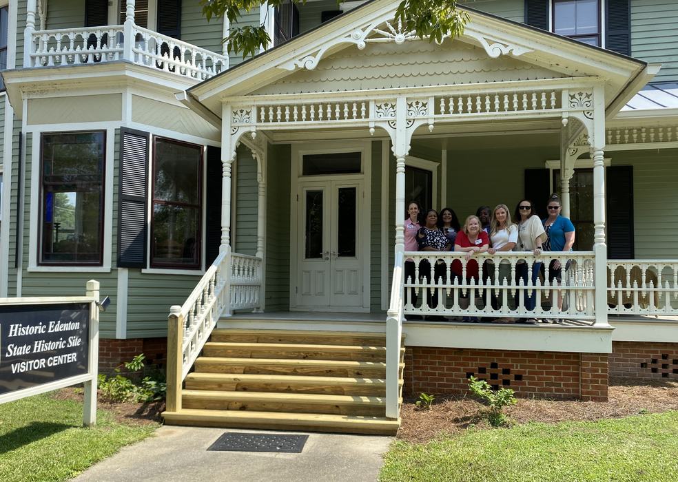Staff at Historic Edenton Visitor Center
