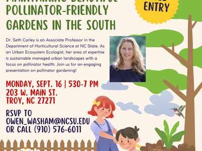 Planning, Planting and Maintaining Beautiful Pollinator-Friendly Gardens in the South