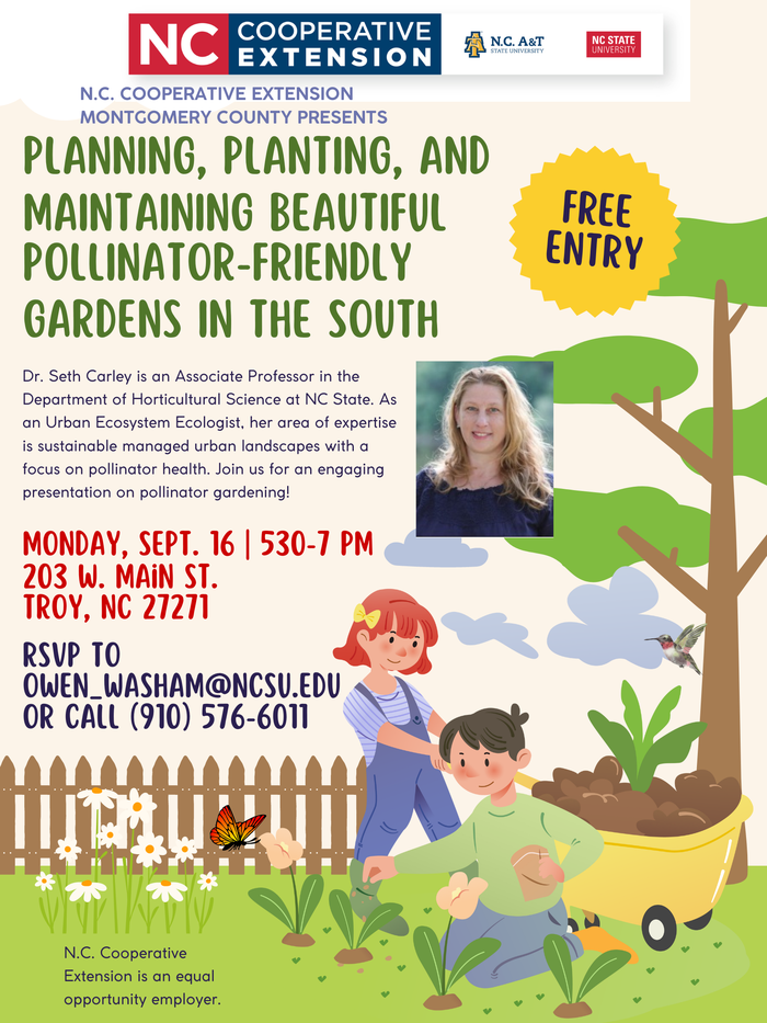 Planning, Planting and Maintaining Beautiful Pollinator-Friendly Gardens in the South