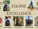 Winners of the NC 4-H Horse Achievement Awards