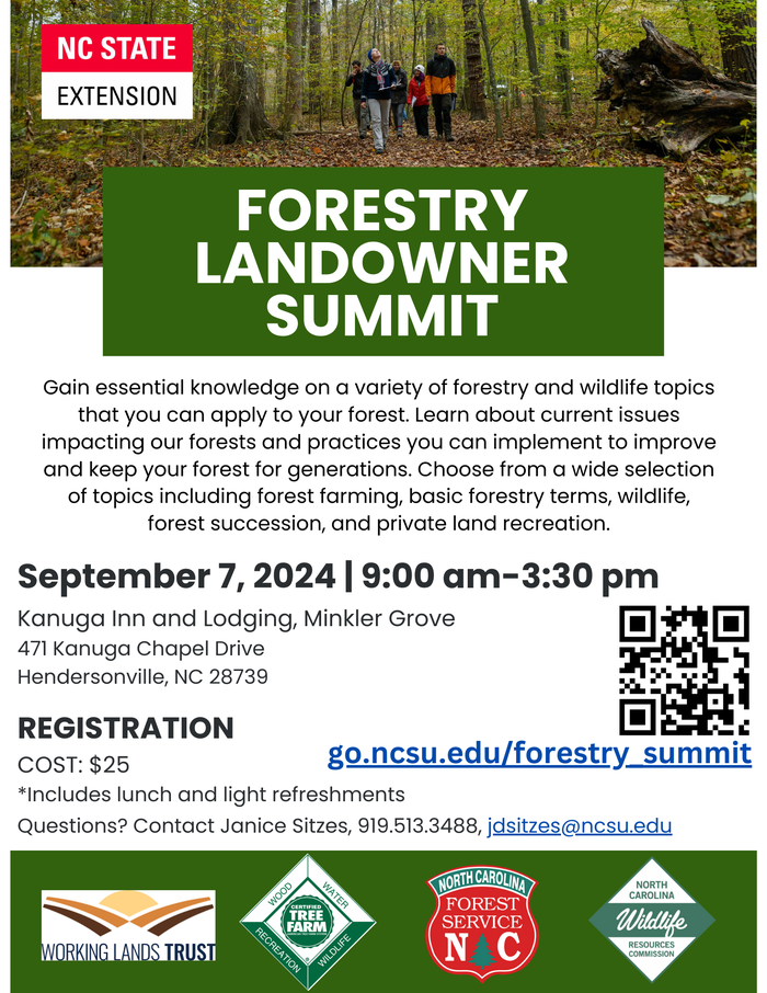 Forestry Summit flyer