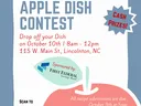 NEW 2024 Apple Dish Contest flyer