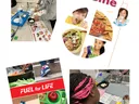 Collage showing EFNEP "Teen Cuisine" and "Fuel for Life" panels with teens preparing and plating food