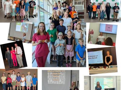 Kids that participated in district activity day