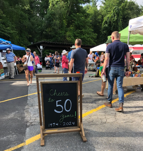 National Farmers Market Week at the Watauga County Farmers Market during their 50th year!