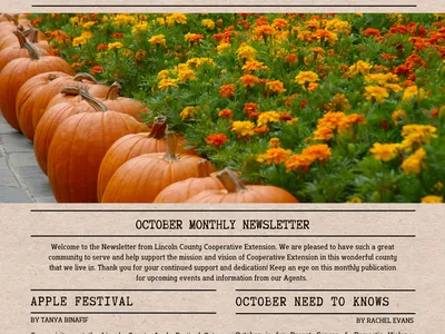Page 1 of October 2024 Newsletter