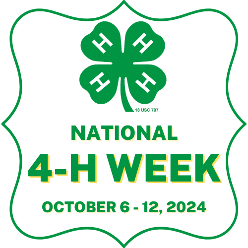 National 4-H Week Logo 2024