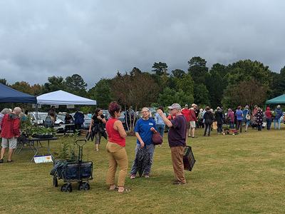 The Native Plant Sale featured Chatham County's four native plant nurseries.