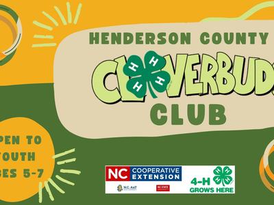 Henderson County 4-H Cloverbuds Club — Open to youth ages 5–7