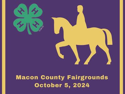 4-H Horse Show Flyer