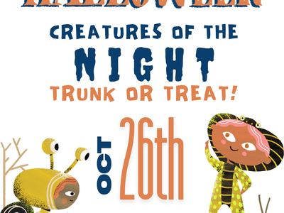 Happy Halloween, Creatures of the Night Trunk or Treat, Oct 26th 10AM–12PM, 231 E Cronly St, Laurinburg NC