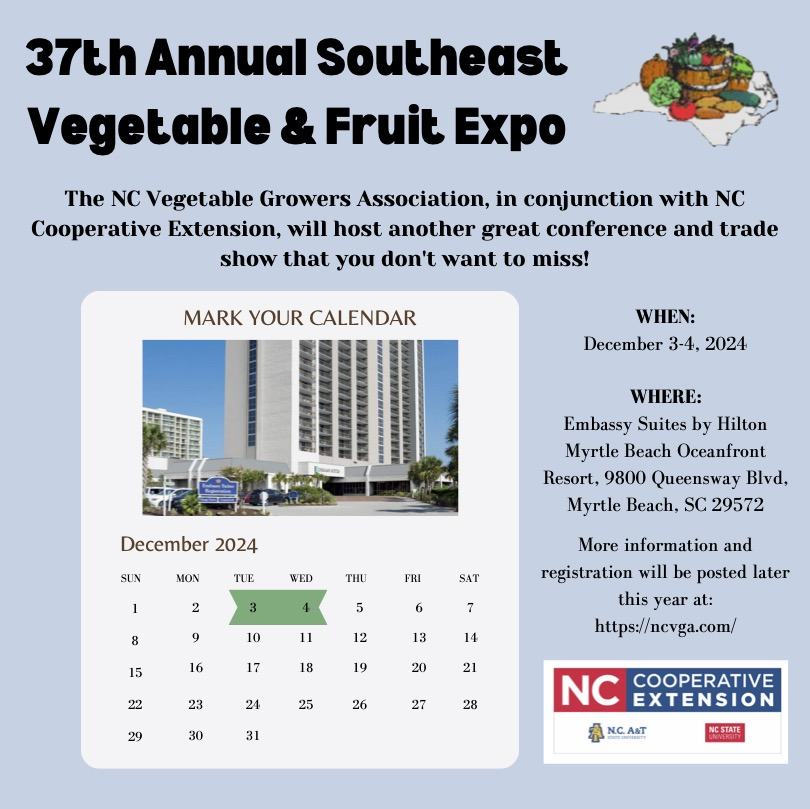 Annual Southeast Vegetable & Fruit Expo