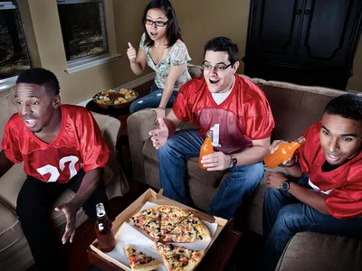 watching game