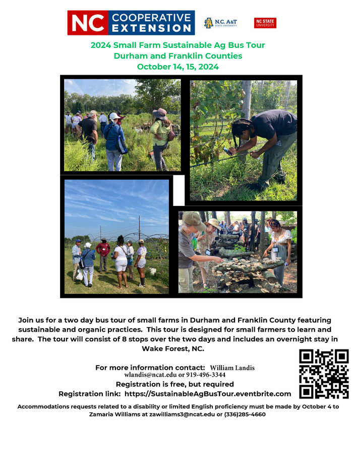 Small Farm Bus Tour Flyer William