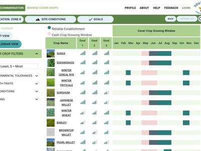 Cover Crop Species Selector Tool