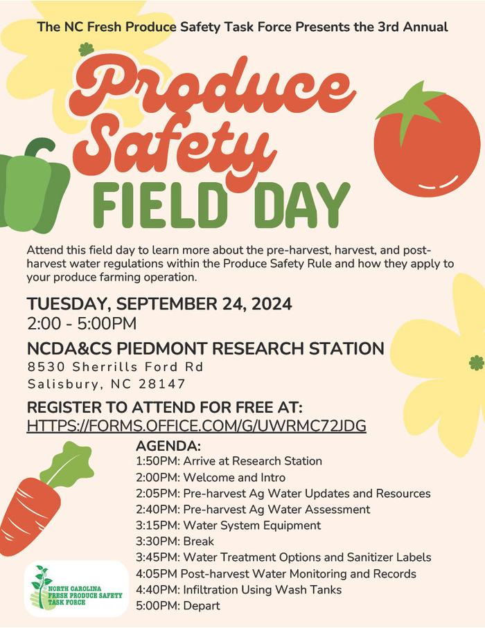  Produce Safety Field Day