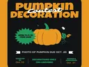 Pumpkin Decoration Flyer