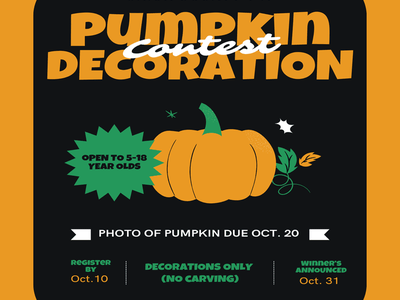Pumpkin Decoration Flyer