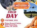 North Carolina Sweetpotatoes Field Day — 9 October 2025, Clinton Research Station, Clinton NC