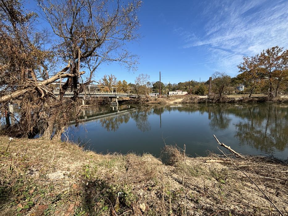 Post Helene Damage on the French Broad. @Jamie Bookwalter