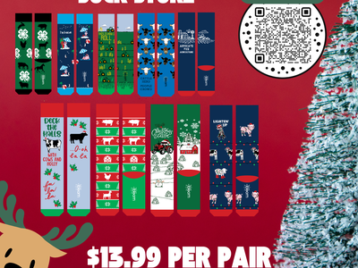 Sock fundraiser flyer