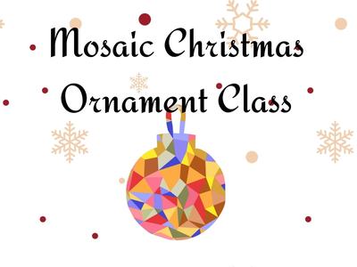 Mosaic Christmas Ornament