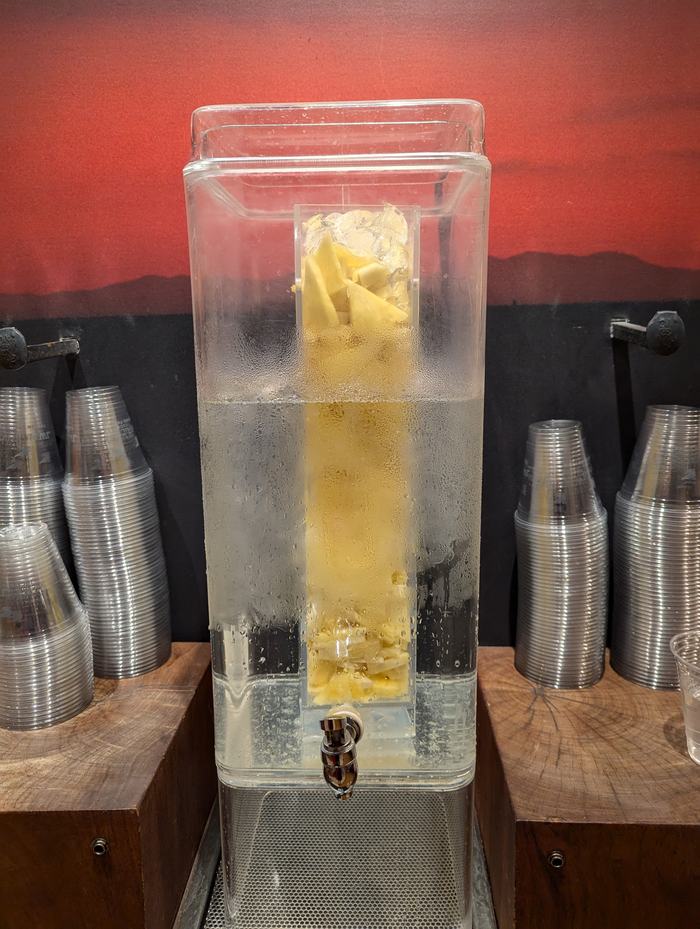 lemon infused water