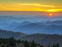 An Autumn sunrise over the North Carolina mountains - hope is on the horizon.