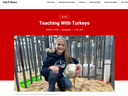 image of news article, 'teaching with turkeys'