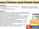 canned chicken and potato hash recipe