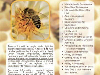 2025 Beekeeping School