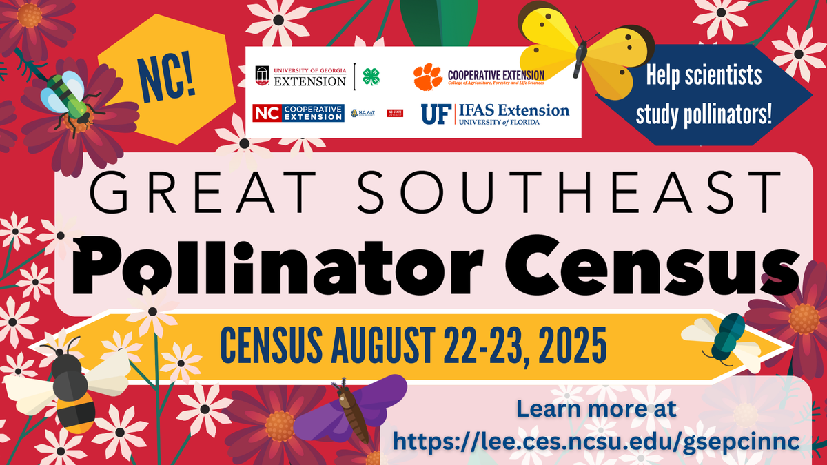 Great Southeast Pollinator Census 2025