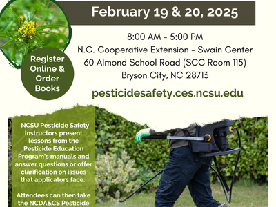 Pesticide School January 2025